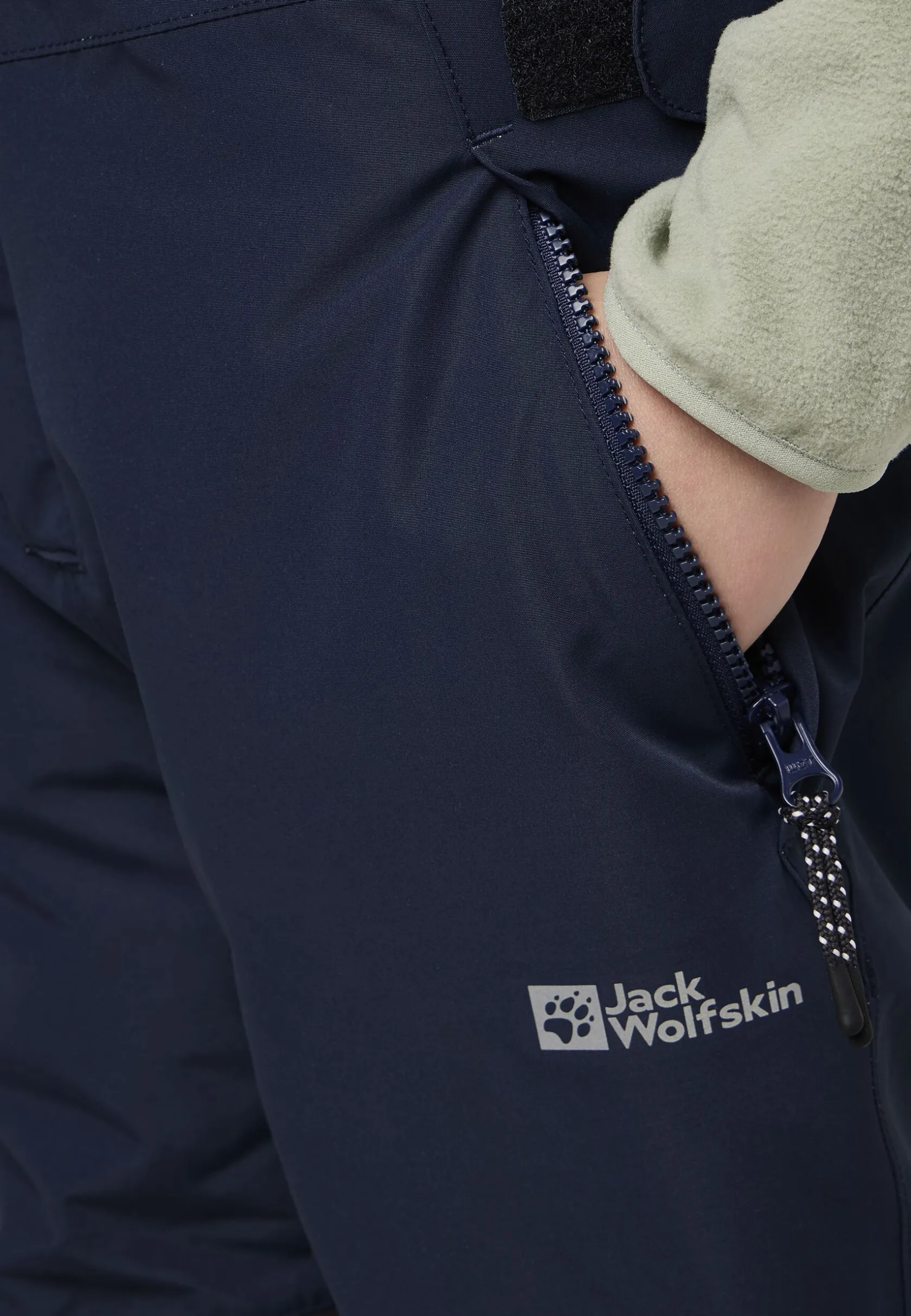 Jack Wolfskin Pantalons Et Combinaisons De Neige|Pantalon De Pluie-Actamic 2l Ins Bib K