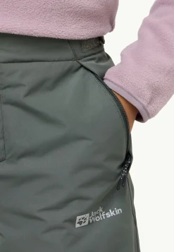 Jack Wolfskin Pantalons Et Combinaisons De Neige|Pantalon De Pluie-Actamic 2l Ins Pants K