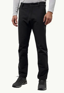 Jack Wolfskin Pantalons De Randonnée|Pantalons Softshell-Activate Thermic Pants M