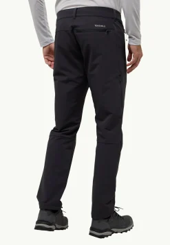 Jack Wolfskin Pantalons De Randonnée|Pantalons Softshell-Activate Thermic Pants M