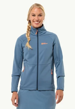 Jack Wolfskin Randonnée|Polaire-Alpgrat Fz W