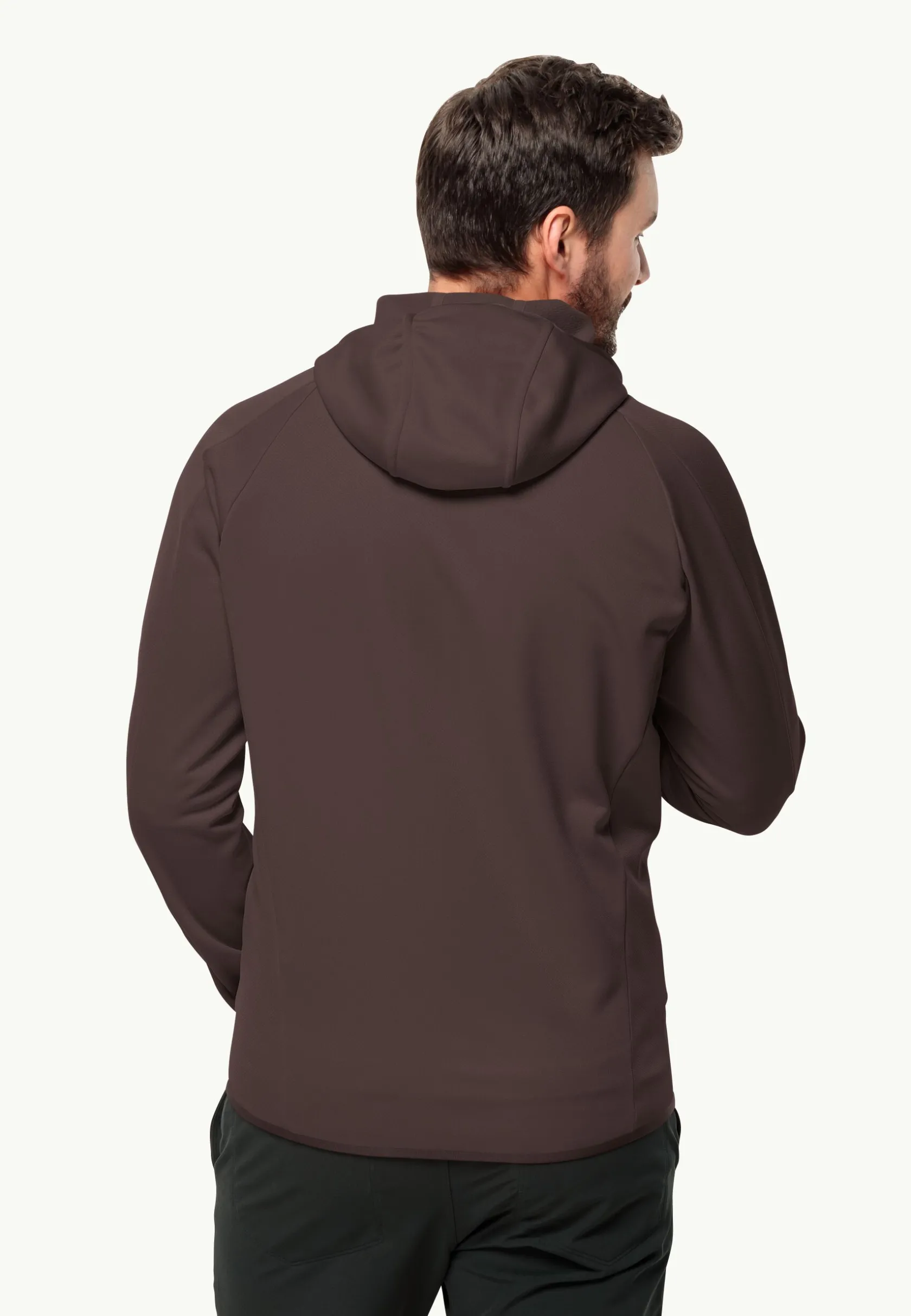 Jack Wolfskin Randonnée|Vestes Intermédiaires-Alpgrat Hooded Fz M