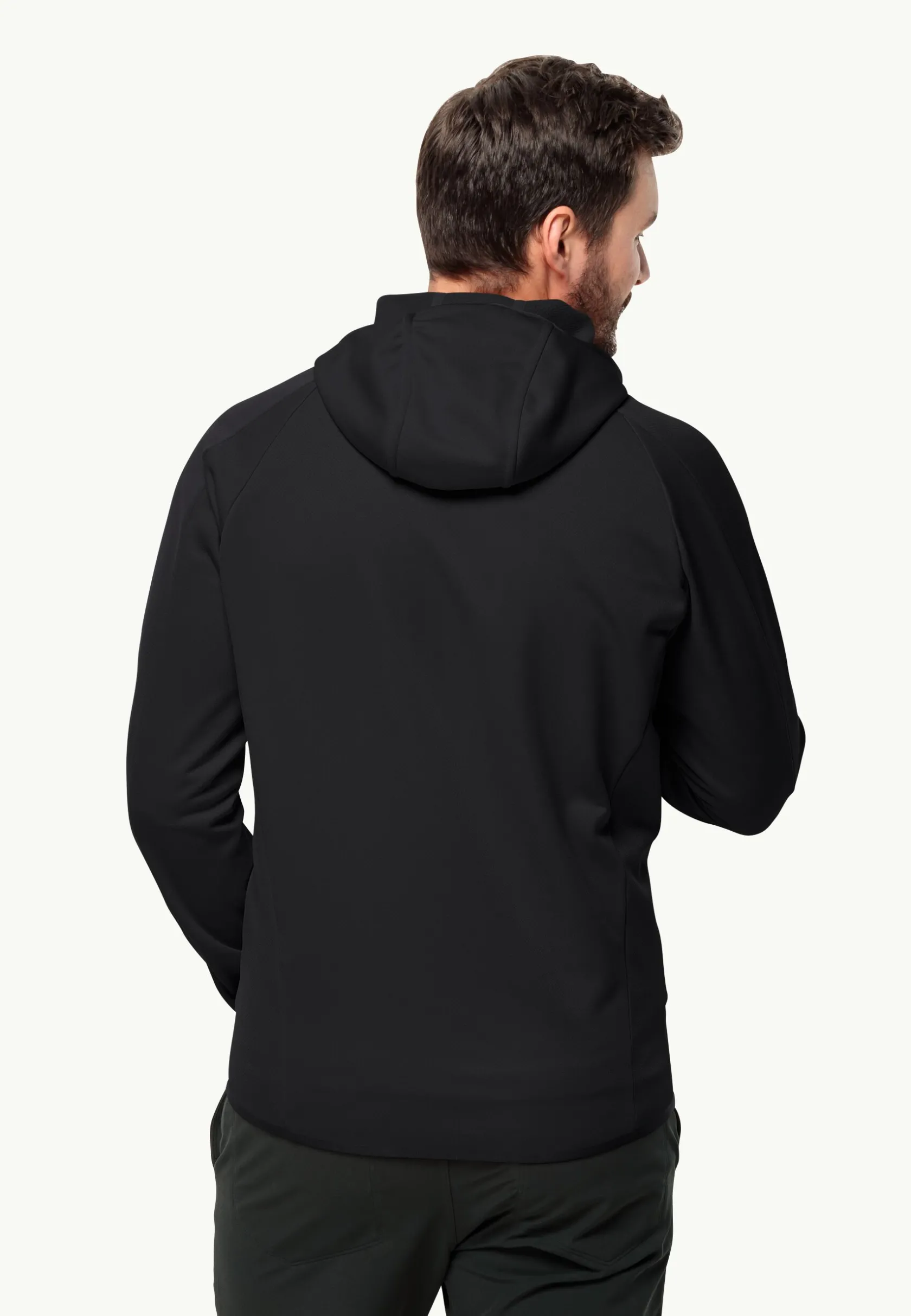 Jack Wolfskin Randonnée|Vestes Intermédiaires-Alpgrat Hooded Fz M