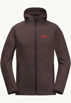 Jack Wolfskin Randonnée|Vestes Intermédiaires-Alpgrat Hooded Fz M