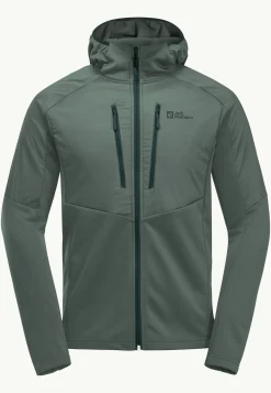 Jack Wolfskin Randonnée|Vestes Intermédiaires-Alpgrat Pro Ins Fz M