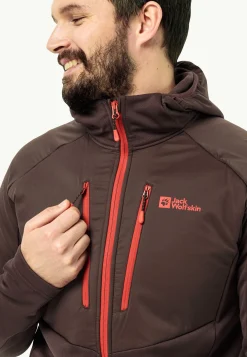 Jack Wolfskin Randonnée|Vestes Intermédiaires-Alpgrat Pro Ins Fz M