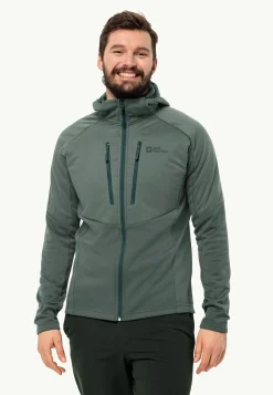 Jack Wolfskin Randonnée|Vestes Intermédiaires-Alpgrat Pro Ins Fz M