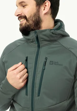 Jack Wolfskin Randonnée|Vestes Intermédiaires-Alpgrat Pro Ins Fz M