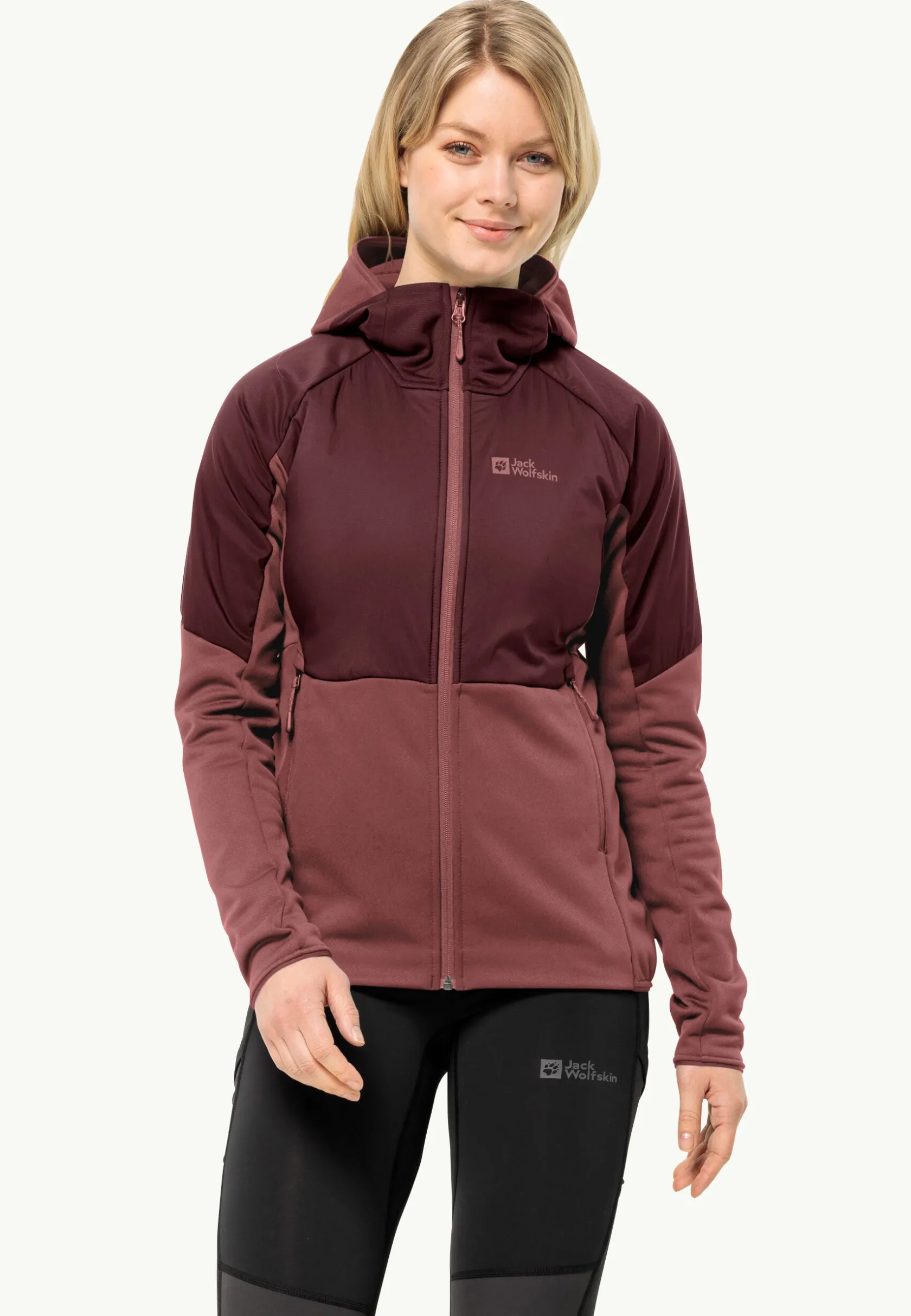 Jack Wolfskin Randonnée|Polaire-Alpgrat Pro Ins Fz W