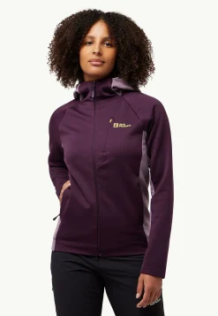 Jack Wolfskin Polaire|Couches Intermédiaires & Vestes En Polaire-Alpgrat Xt Jkt W