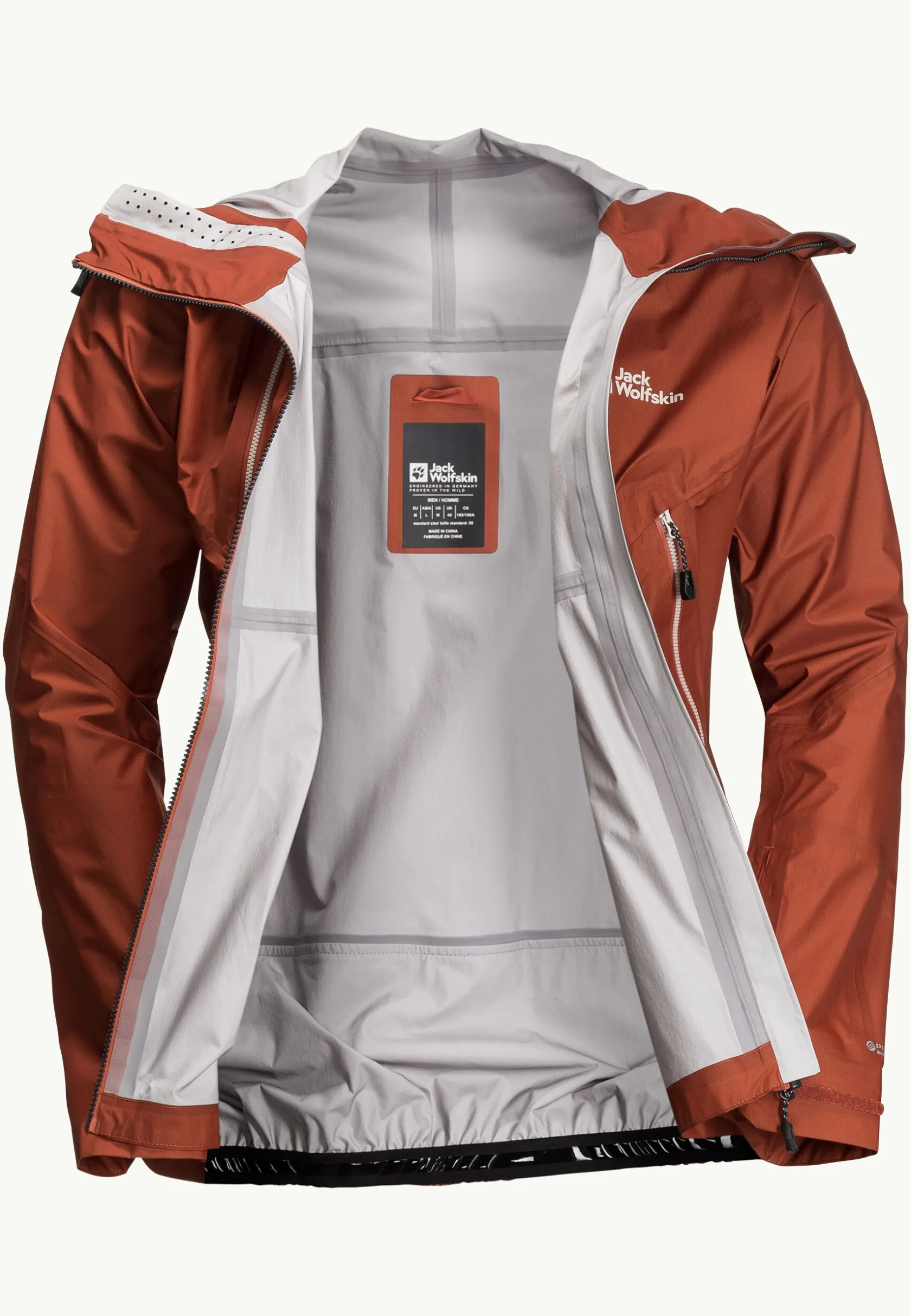 Jack Wolfskin Discovery|Esquí-Alpspitze Air 3l Jkt M carmine