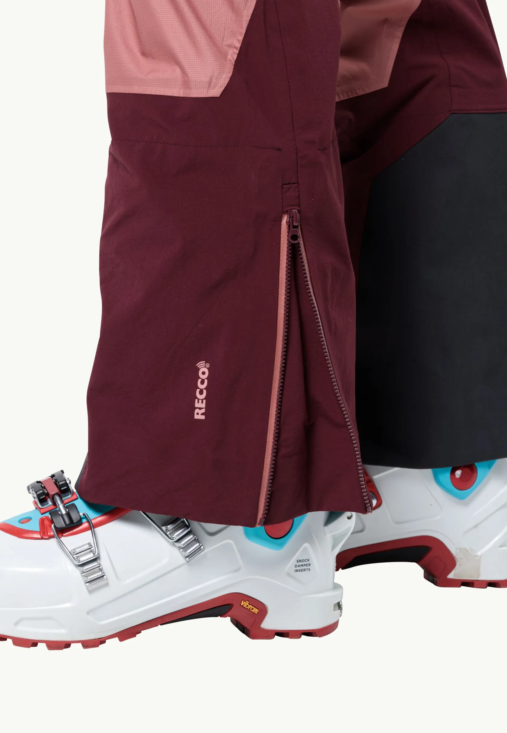 Jack Wolfskin Esquí|Pantalons Softshell-Alpspitze Air Pants W blush powder