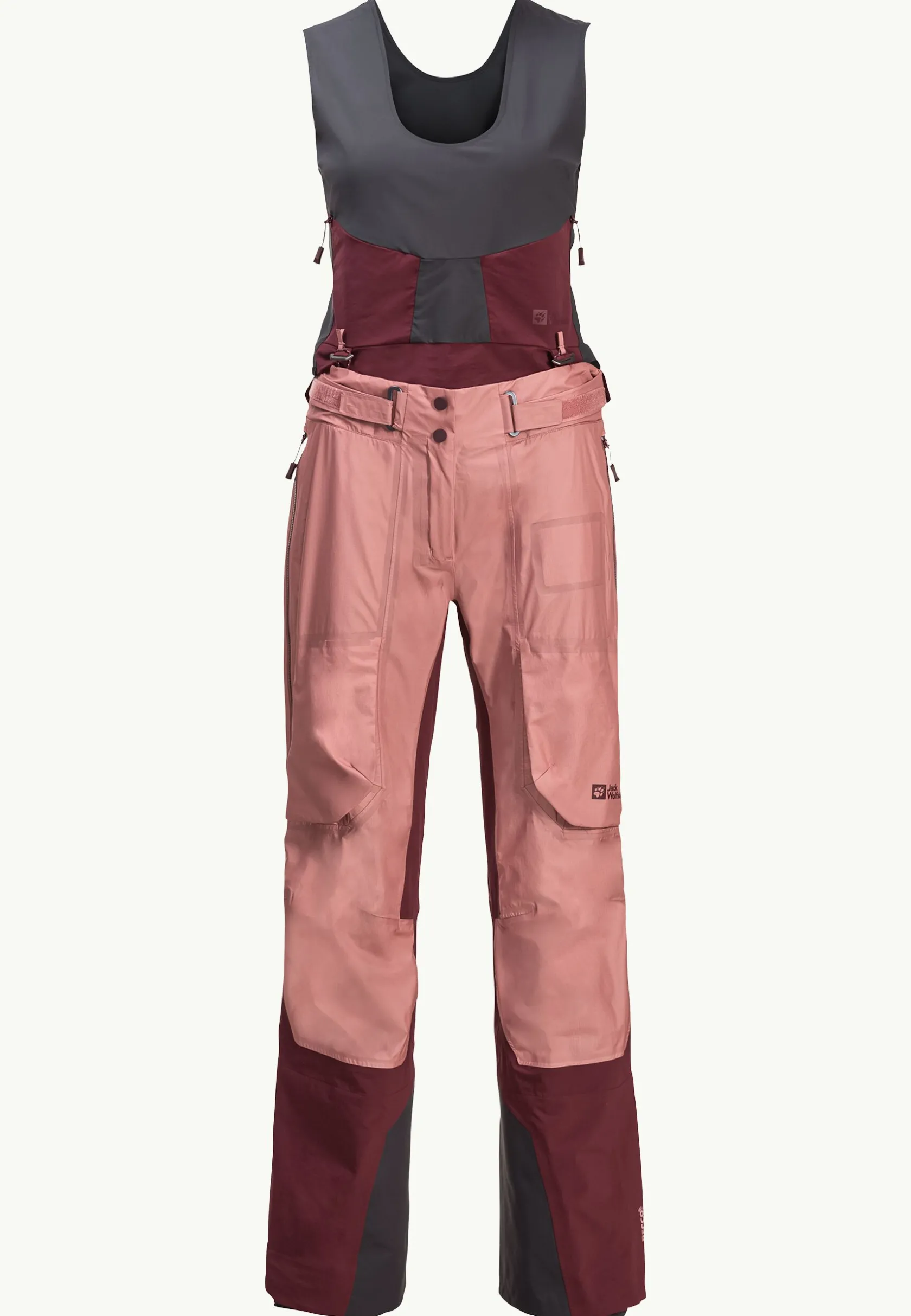 Jack Wolfskin Esquí|Pantalons Softshell-Alpspitze Air Pants W blush powder