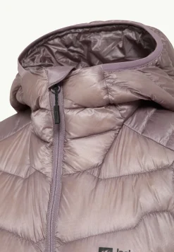Jack Wolfskin Vestes D'Isolation|Vestes D'Hiver-Alpspitze Down Hoody W wild blossom