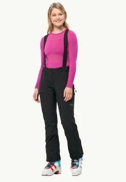 Jack Wolfskin Esquí|Pantalons Softshell-Alpspitze Pants W black