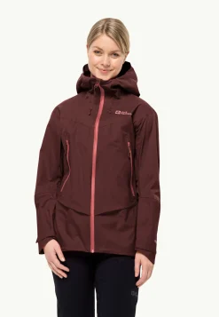 Jack Wolfskin Esquí|Vestes De Pluie-Alpspitze Pro 3l Jkt W