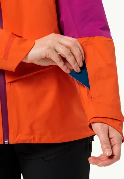 Jack Wolfskin Esquí|Vestes De Pluie-Alpspitze Pro 3l Jkt W