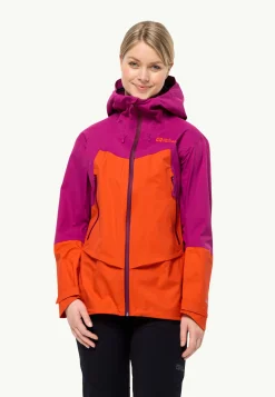 Jack Wolfskin Esquí|Vestes De Pluie-Alpspitze Pro 3l Jkt W