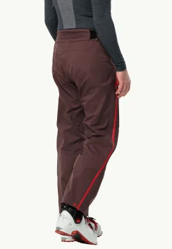 Jack Wolfskin Discovery|Esquí-Alpspitze Pro 3l Pants M red earth