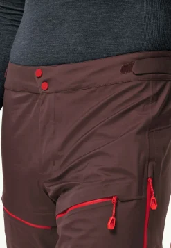 Jack Wolfskin Discovery|Esquí-Alpspitze Pro 3l Pants M red earth