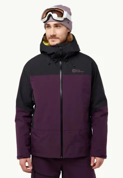 Jack Wolfskin Esquí|Vestes De Pluie-Alpspitze Tour 3l Jkt M midnight plum