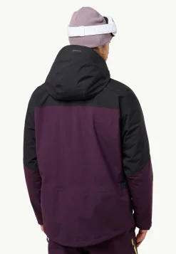 Jack Wolfskin Esquí|Vestes De Pluie-Alpspitze Tour 3l Jkt M midnight plum