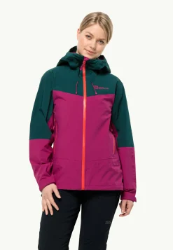 Jack Wolfskin Esquí|Vestes De Pluie-Alpspitze Tour 3l Jkt W