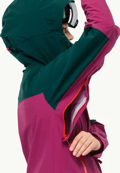 Jack Wolfskin Esquí|Vestes De Pluie-Alpspitze Tour 3l Jkt W