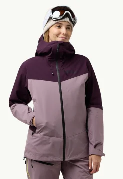 Jack Wolfskin Esquí|Vestes De Pluie-Alpspitze Tour 3l Jkt W wild blossom