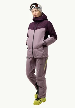 Jack Wolfskin Esquí|Vestes De Pluie-Alpspitze Tour 3l Jkt W wild blossom