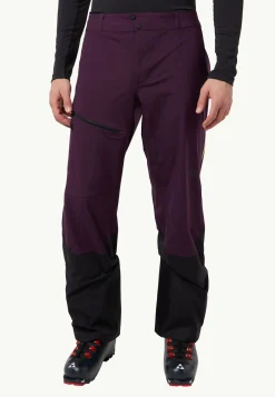 Jack Wolfskin Esquí|Pantalons De Randonnée-Alpspitze Tour 3l Pants M midnight plum