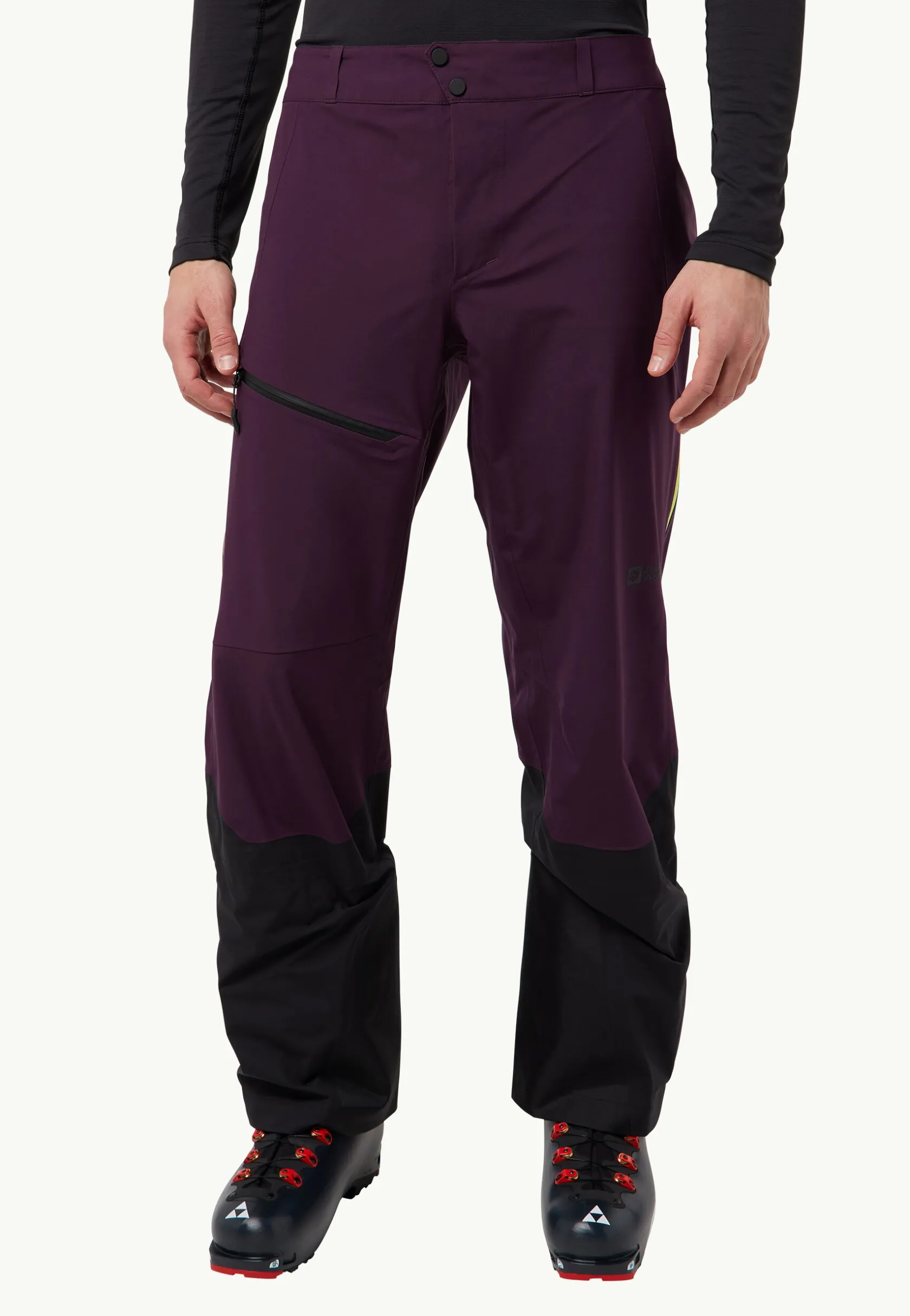 Jack Wolfskin Esquí|Pantalons De Randonnée-Alpspitze Tour 3l Pants M midnight plum