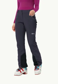 Jack Wolfskin Esquí|Pantalons Softshell-Alpspitze Tour Pants W