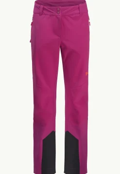Jack Wolfskin Esquí|Pantalons Softshell-Alpspitze Tour Pants W