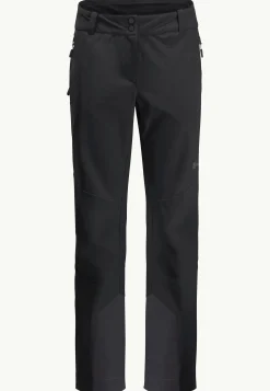 Jack Wolfskin Esquí|Pantalons Softshell-Alpspitze Tour Pants W