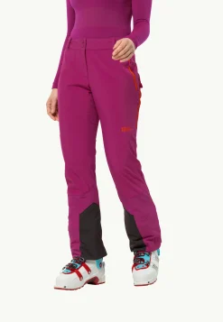 Jack Wolfskin Esquí|Pantalons Softshell-Alpspitze Tour Pants W