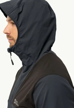 Jack Wolfskin Trekking|Vestes Intermédiaires-Andur Jkt M Phantom