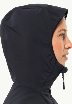 Jack Wolfskin Couches Intermédiaires & Vestes En Polaire|Vestes Coupe-Vent-Andur Jkt W black