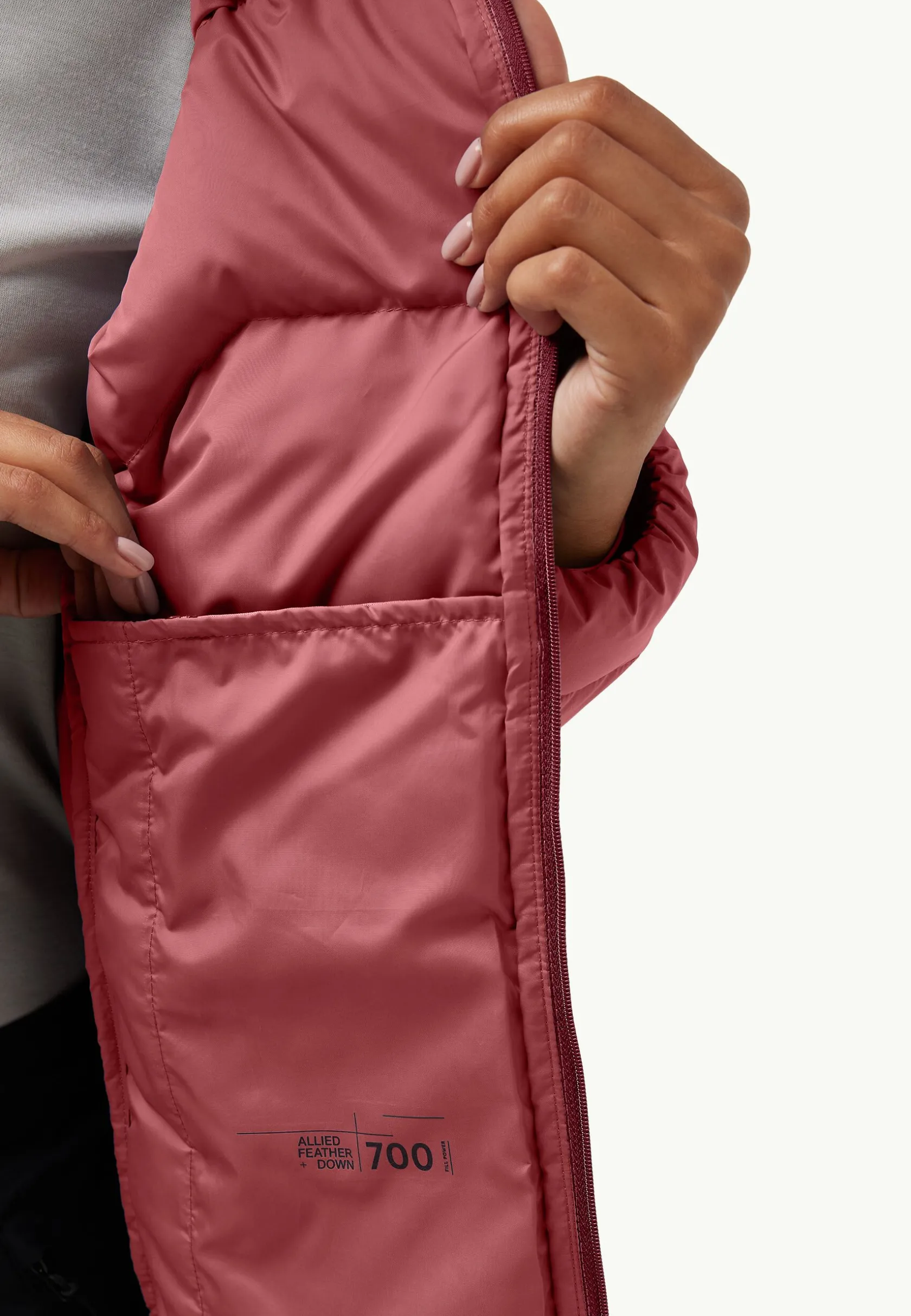 Jack Wolfskin Vestes Intermédiaires|Vestes D'Hiver-Ather Down Hoody W Rds