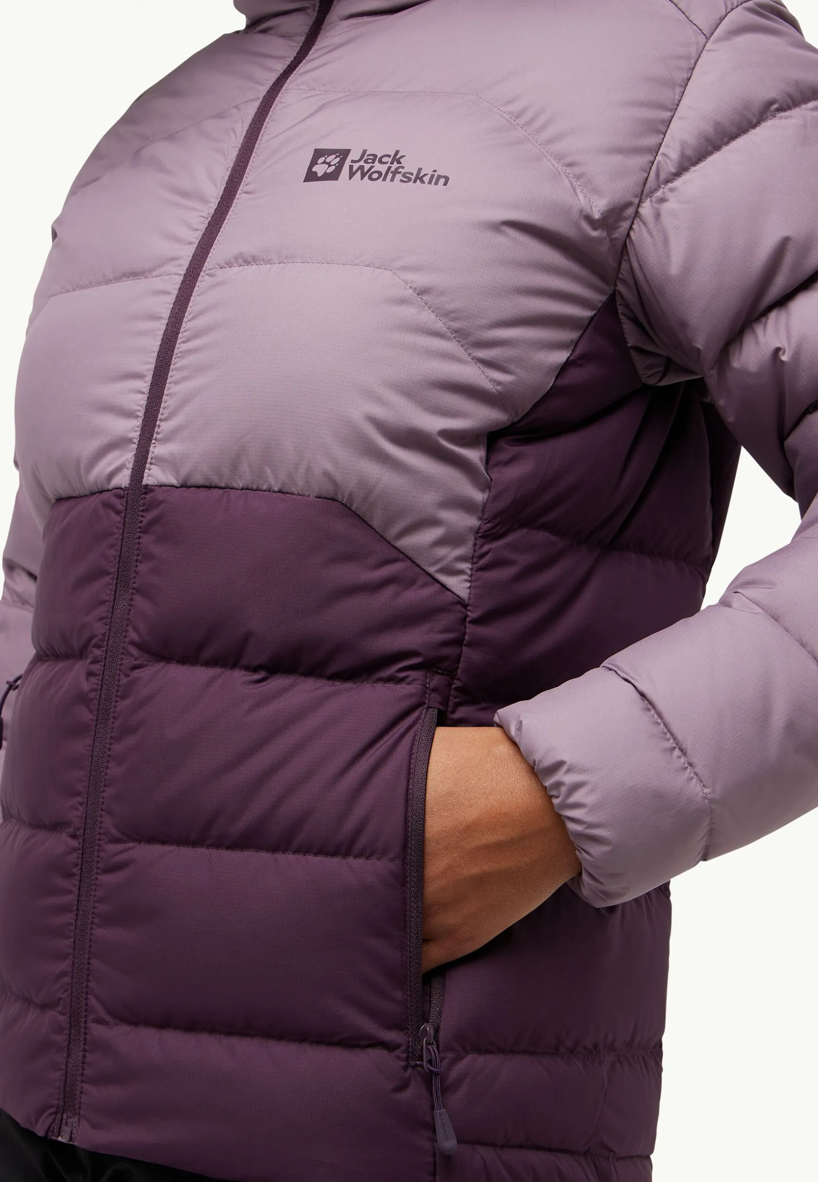 Jack Wolfskin Vestes Intermédiaires|Vestes D'Hiver-Ather Down Hoody W Rds