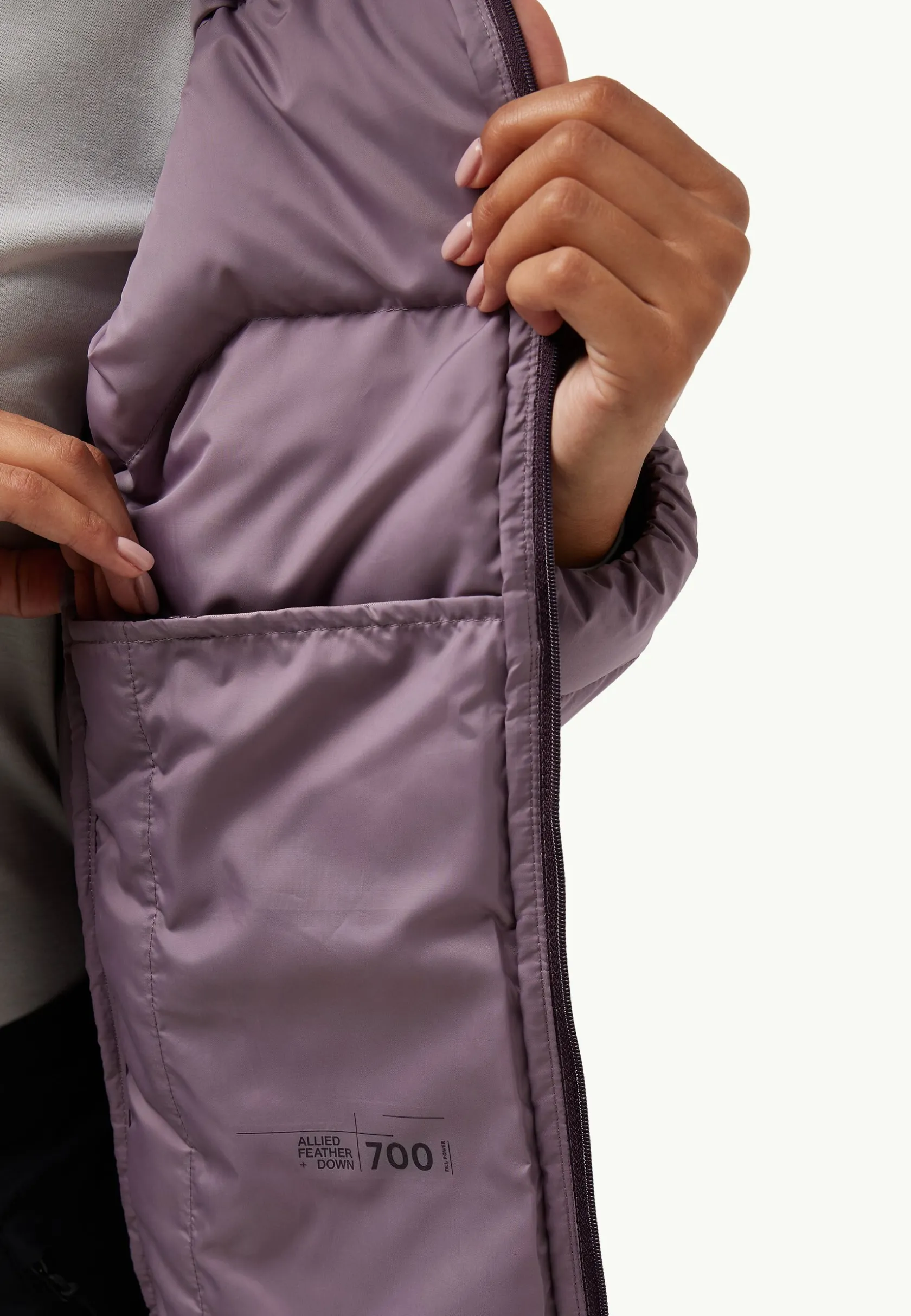 Jack Wolfskin Vestes Intermédiaires|Vestes D'Hiver-Ather Down Hoody W Rds