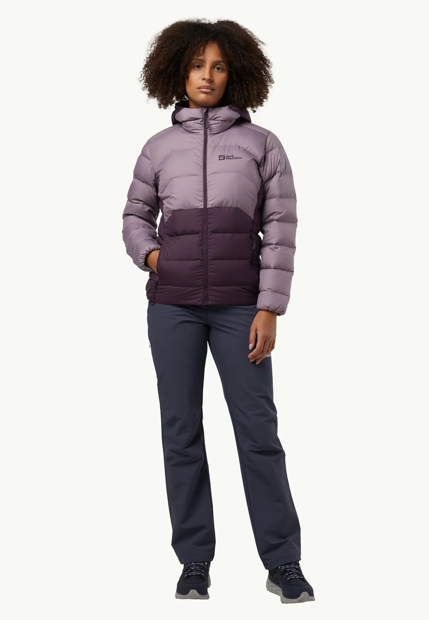 Jack Wolfskin Vestes Intermédiaires|Vestes D'Hiver-Ather Down Hoody W Rds