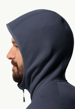 Jack Wolfskin Lifestyle|Randonnée-Baiselberg Hooded Fz M