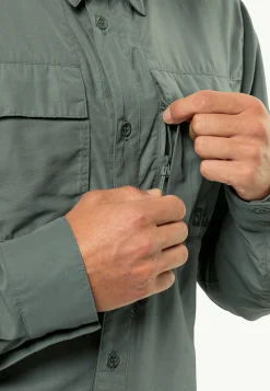 Jack Wolfskin Trekking|Hauts Techniques-Barrier Ls Shirt M