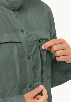 Jack Wolfskin Trekking|Hauts Techniques-Barrier Ls Shirt W