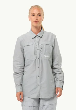 Jack Wolfskin Trekking|Hauts Techniques-Barrier Ls Shirt W