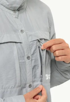 Jack Wolfskin Trekking|Hauts Techniques-Barrier Ls Shirt W