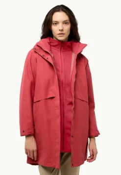 Jack Wolfskin Vestes D'Hiver|Vestes 3-En-1-Baylight 3in1 Coat W