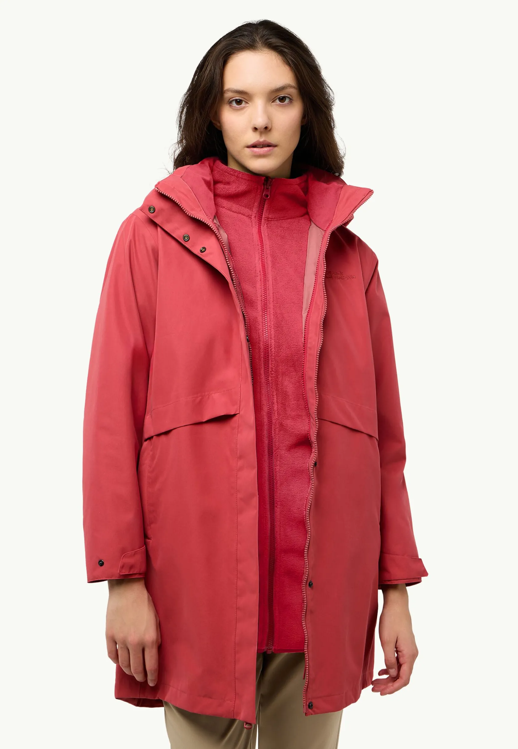 Jack Wolfskin Vestes D'Hiver|Vestes 3-En-1-Baylight 3in1 Coat W