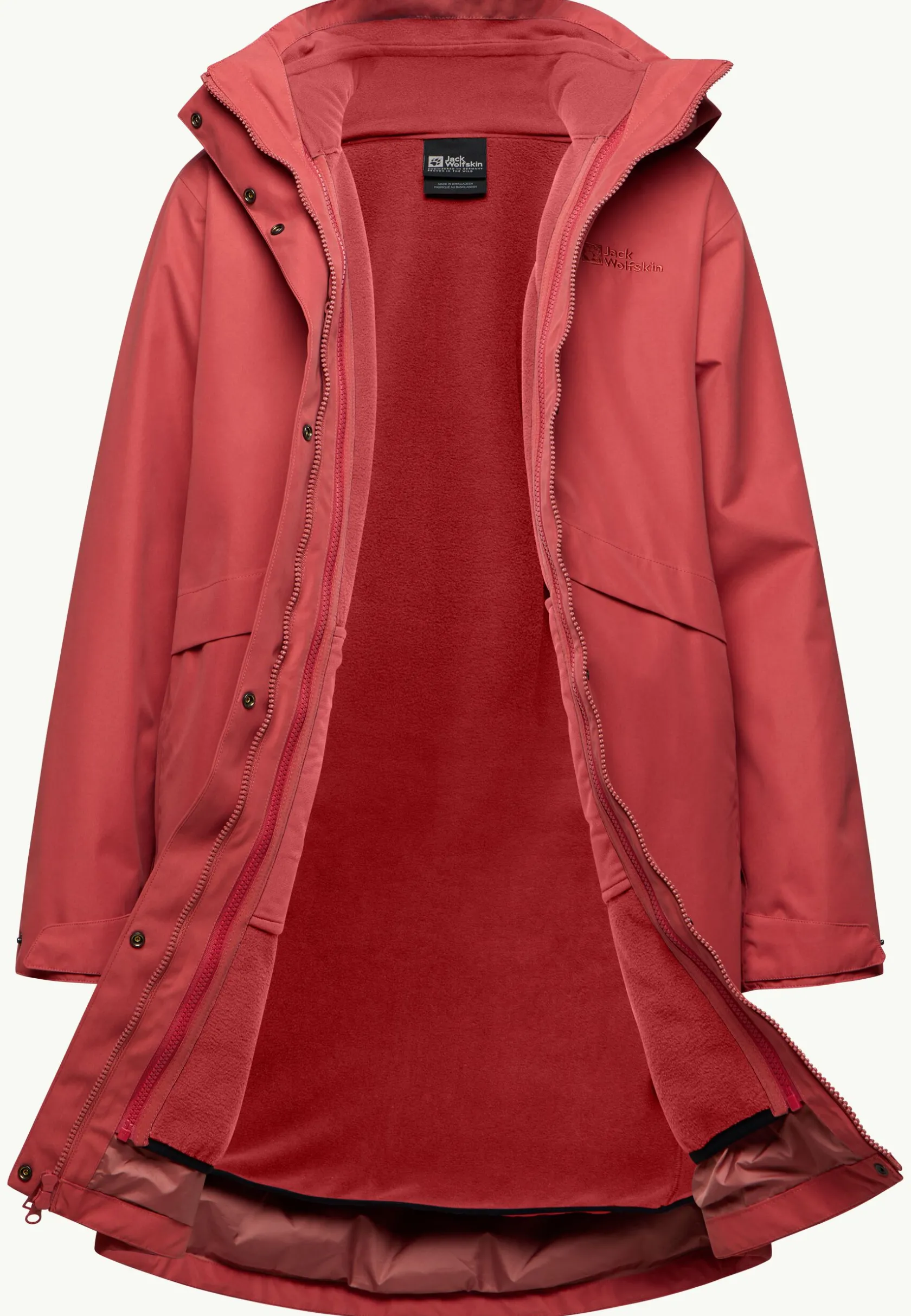 Jack Wolfskin Vestes D'Hiver|Vestes 3-En-1-Baylight 3in1 Coat W